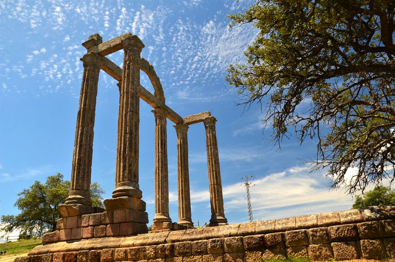 TEMPLO ROMANO DE AUGUSTOBRIGA-14-6-2023 - Extremadura y sus pueblos -2010-2023 (12)