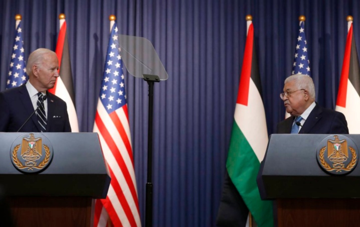 Biden dice que Estados Unidos trabajará para mejorar la vida de los palestinos