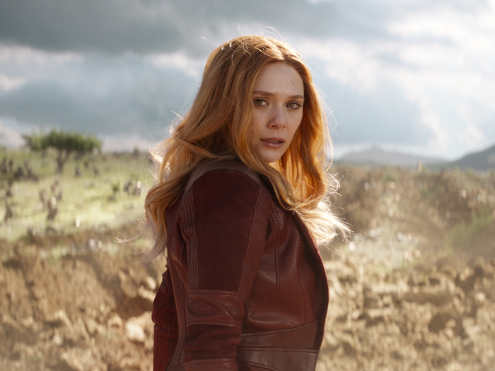 Elizabeth Olsen in Marvel movies