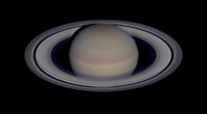 imagen Saturno por Clyde Foster 2017