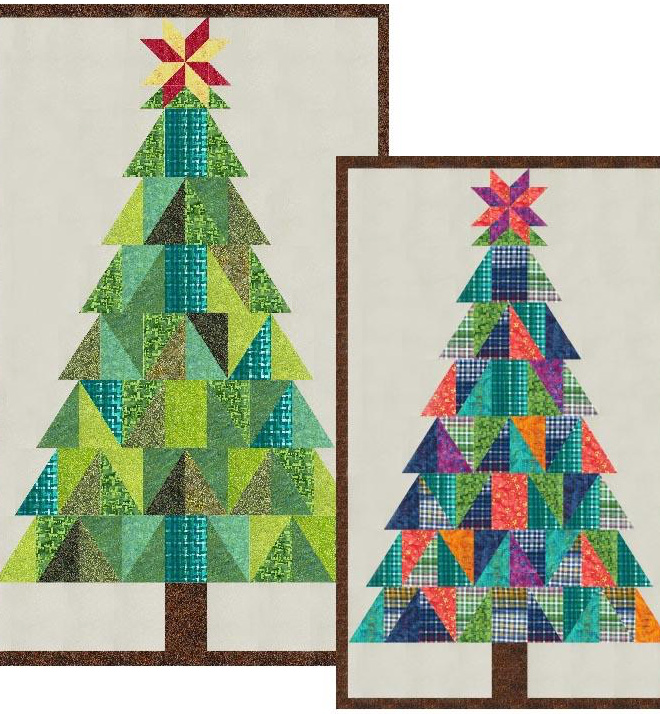 christmas tree quilt kit