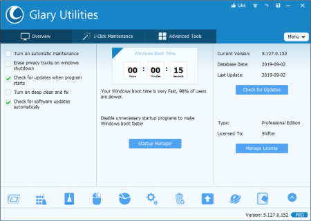 Glary Utilities Pro 5.148.0.174 Multilingual