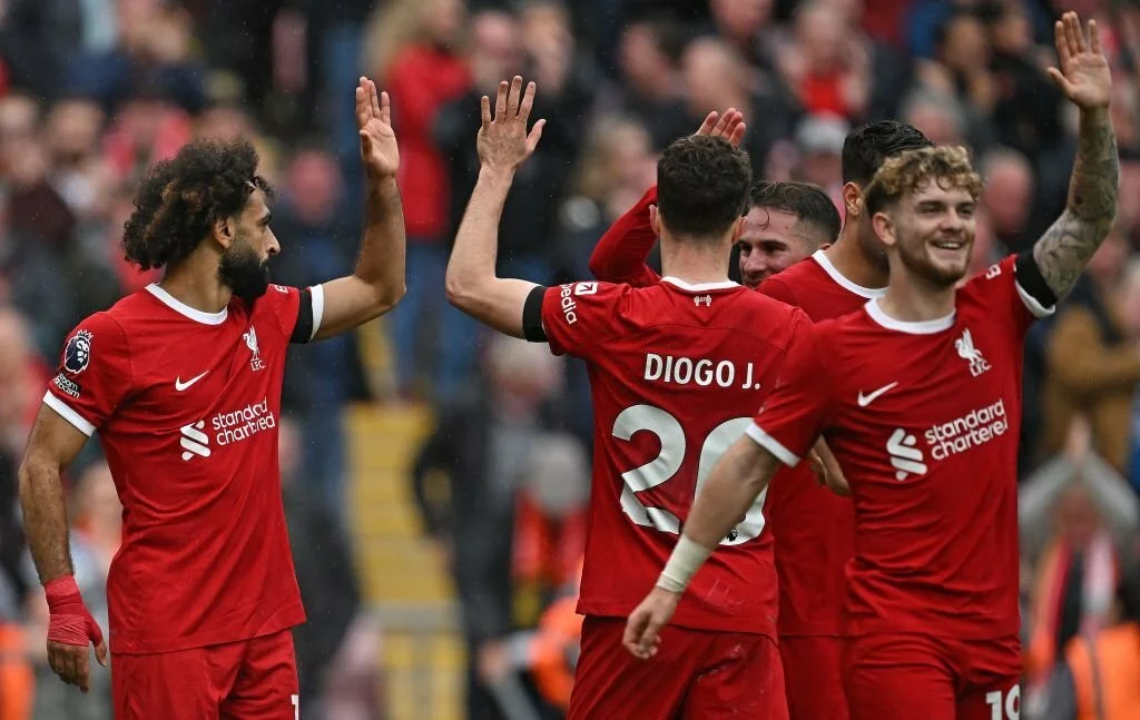 Liverpool win the Mersyside Derby