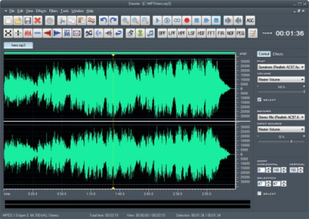 Softdiv Dexster Audio Editor 4.8 Softdiv Dexster Audio Editor 4.8