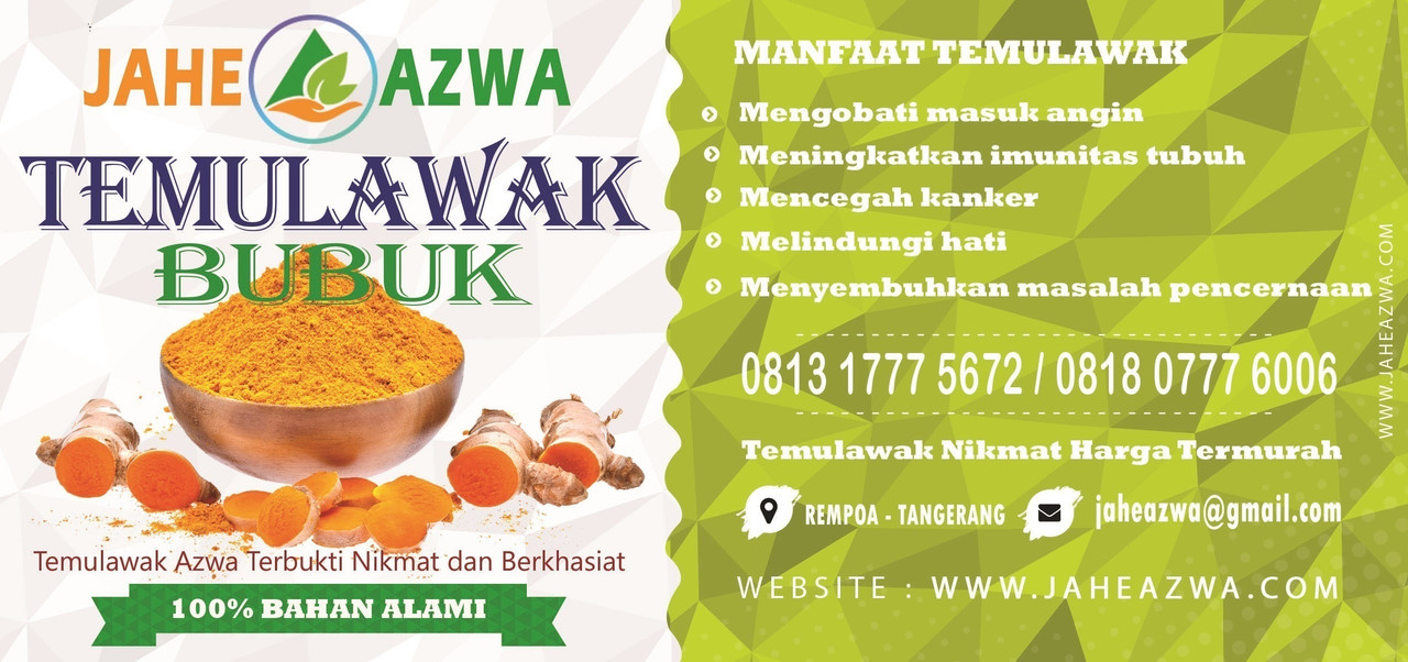 Temulawak Bubuk
