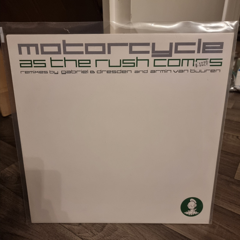 vinyle 2003 motorcycle as the rush comes