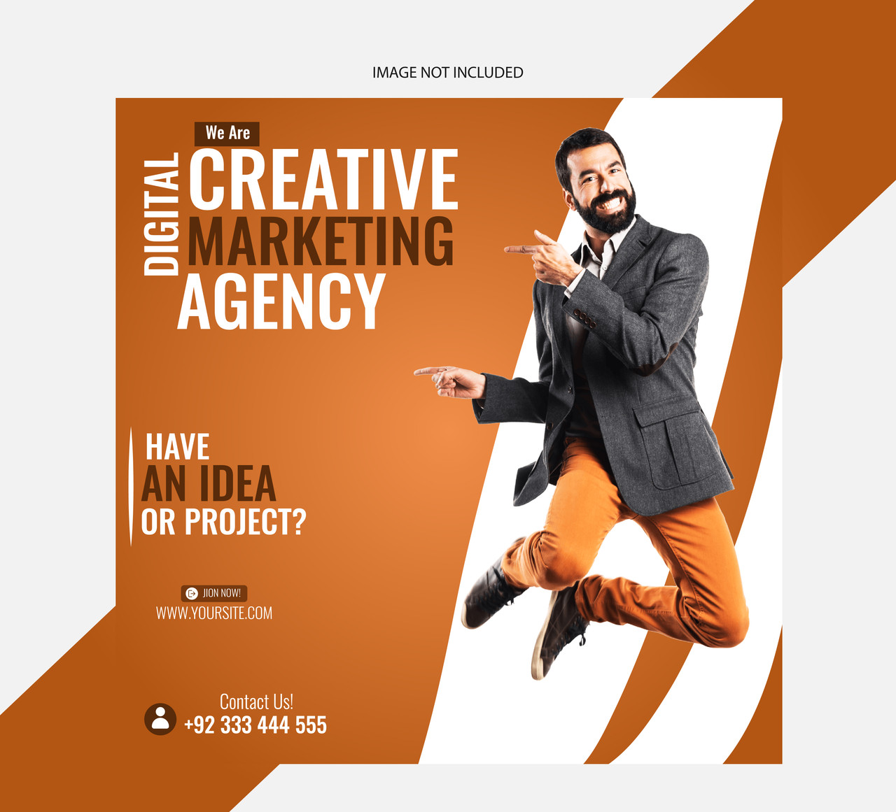 Digital marketing social media post template and ads banner design