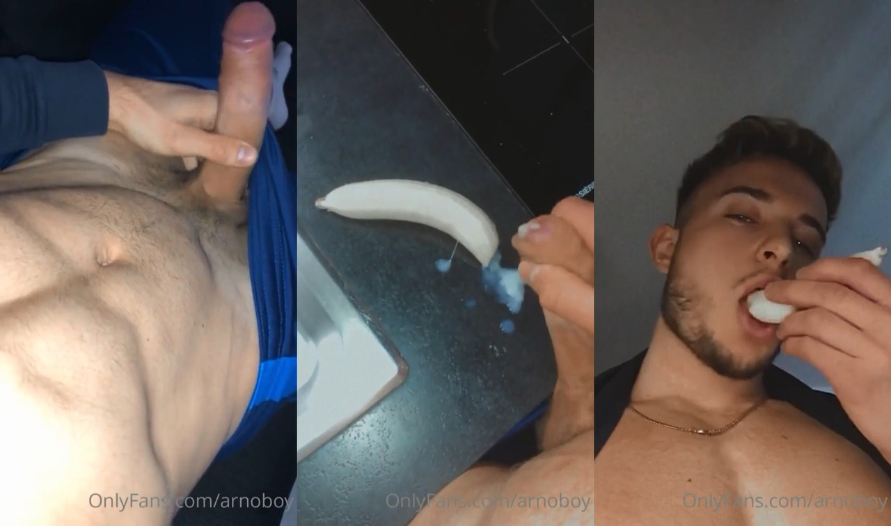 French Hottie Cums On A Banana And Eats It – ArnoBoy