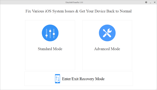 UkeySoft FoneFix v1.0.0