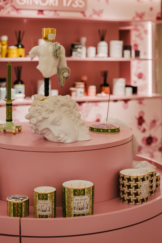 Ginori 1735 apre da Harrods il primo shop di fragranze Ginori 1735 apre da Harrods il primo shop di fragranze