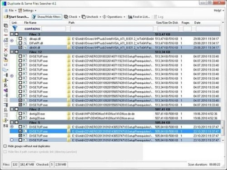 Duplicate & Same Files Searcher 10.0