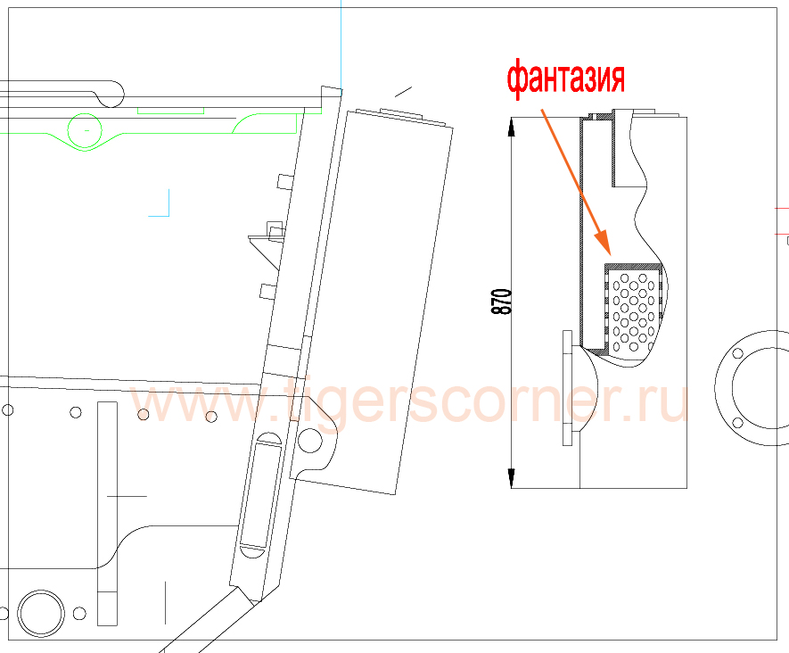 моторное отделение-Model