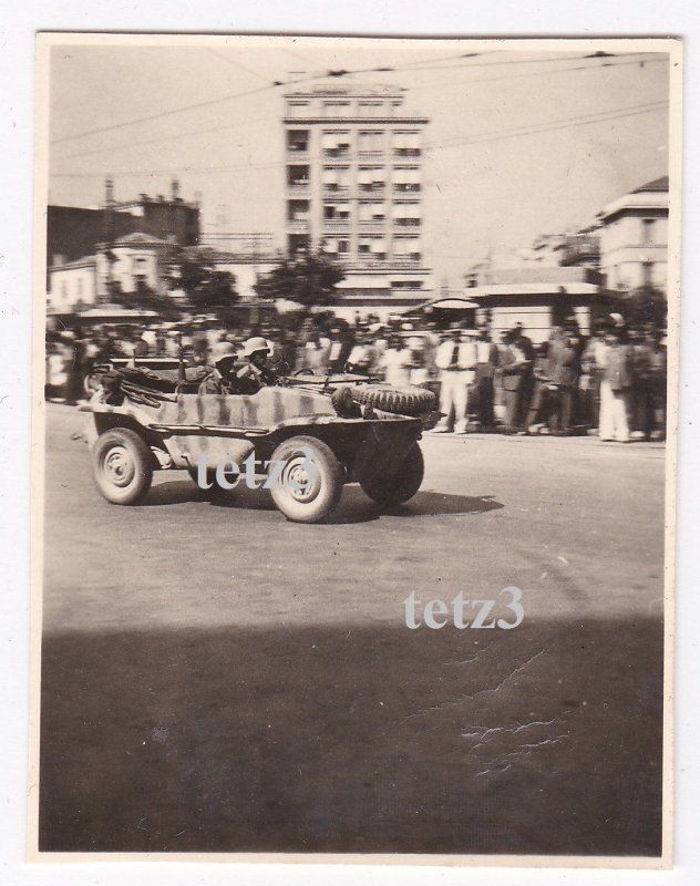 Griechenland Athen Parade Sdkfz Schwimmwagen Küb