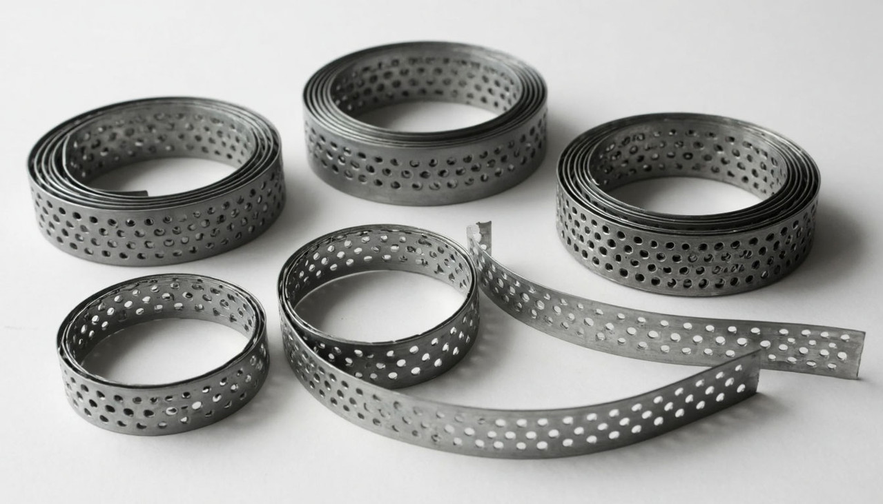 Перфорированная стальная лента