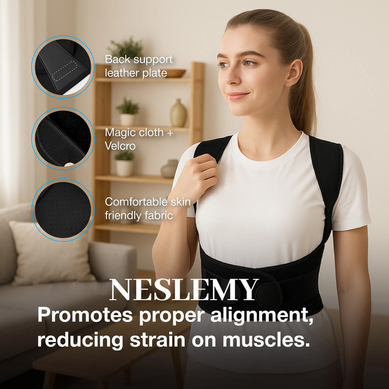 Smart Posture Corrector diagram with callouts