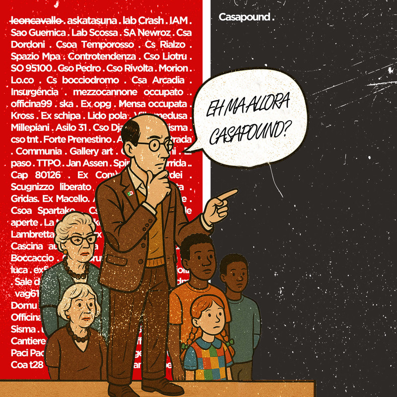 Eh ma allora Casapound? Eh ma allora Casapound?