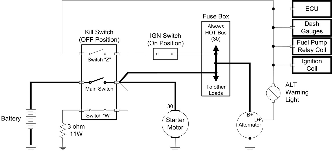 Marine Kill Switch Wiring Diagram Wiring Diagram