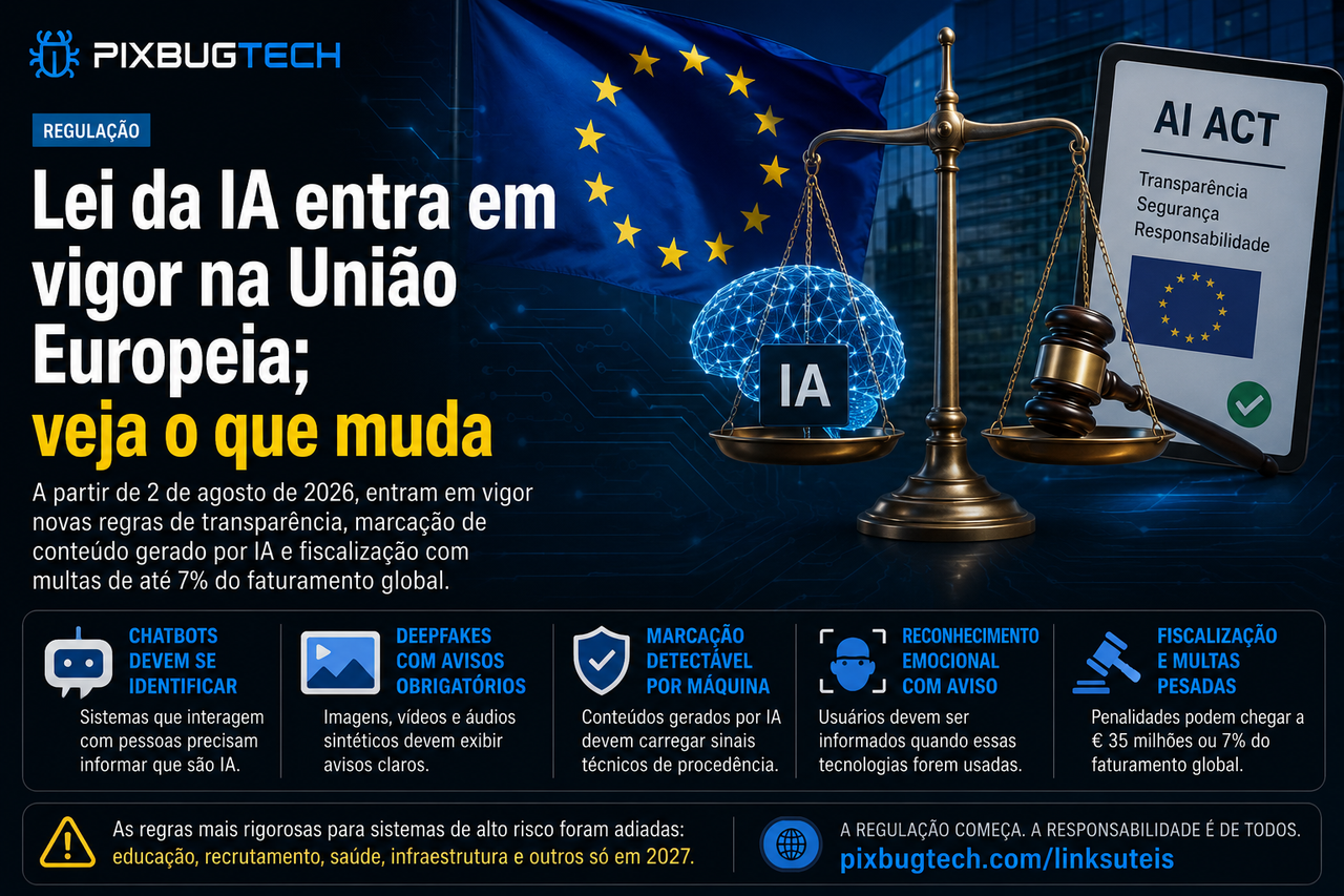 A Lei da IA já existia. Agora a Europa começa a cobrar