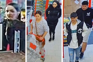 
 5 täter - Polizei Brandenburg - Bandendiebstahl in einem Discounter - Velten (Oberhavel)