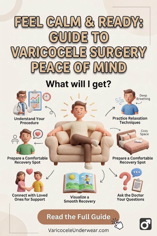 Overcoming Varicocele Surgery Anxiety Tips for Managing Fear and Pre Op Stress relief 2