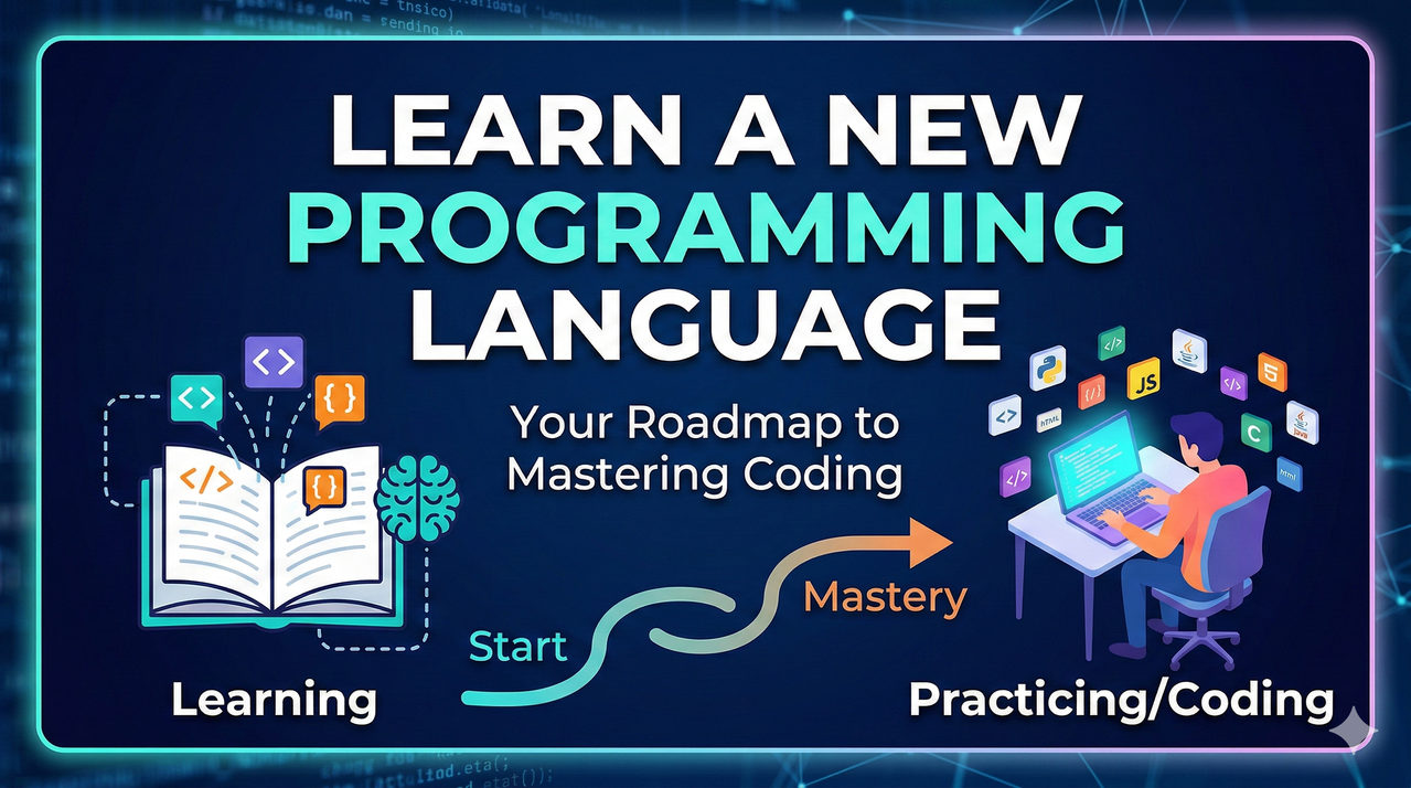كيف تتعلم لغة برمجة جديدة؟