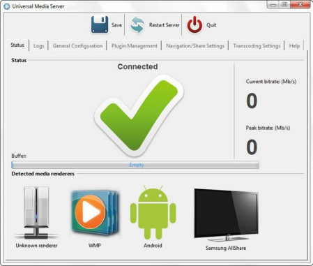 Universal Media Server 10.8.2