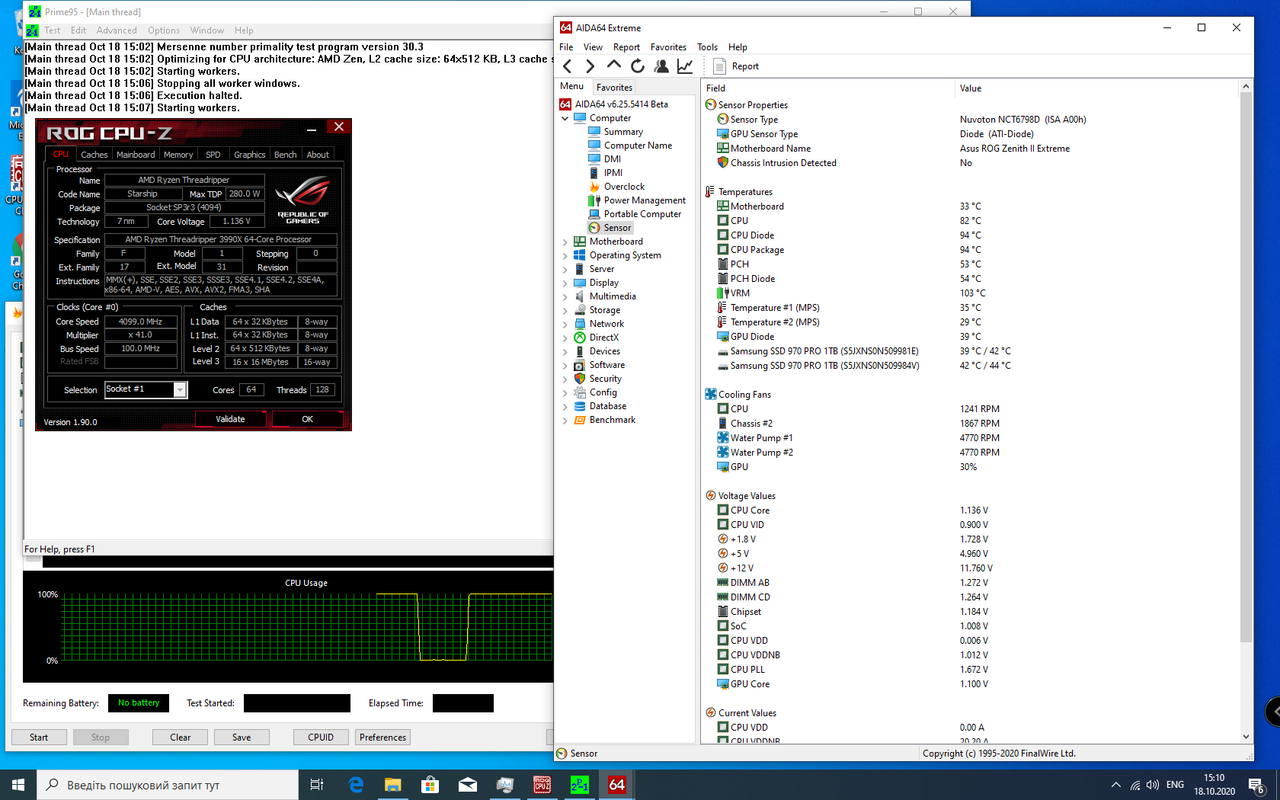 small fffts 4100 133v 3600 7-10 min prime