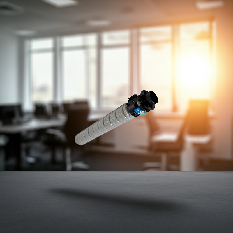 Impressão de alta qualidade sendo produzida pela multifuncional Ricoh