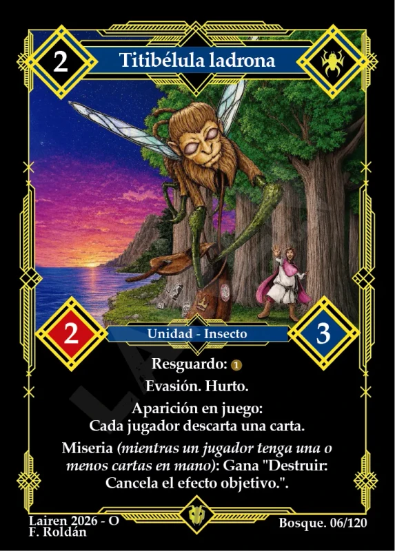 TITIBÉLULA LADRONA
