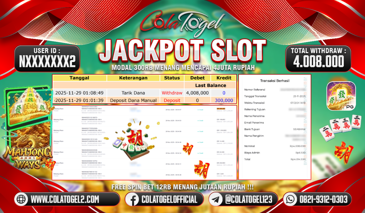 JACKPOT SLOT GACOR!!