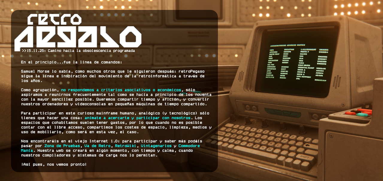 retropegaso 15 11 25