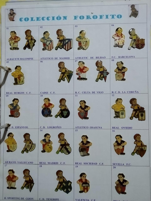 Mi colección de Forofitos.