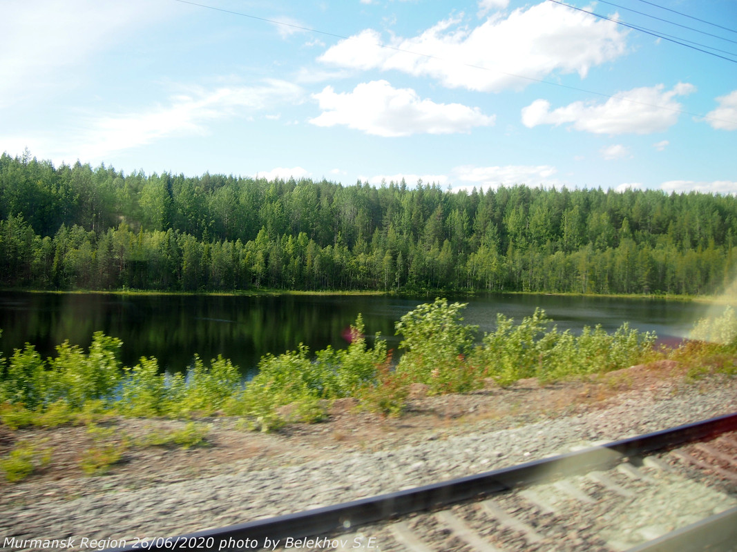 Мурманская область, железная дорога, Кандалакша Мурманская область, железная дорога, Кандалакша