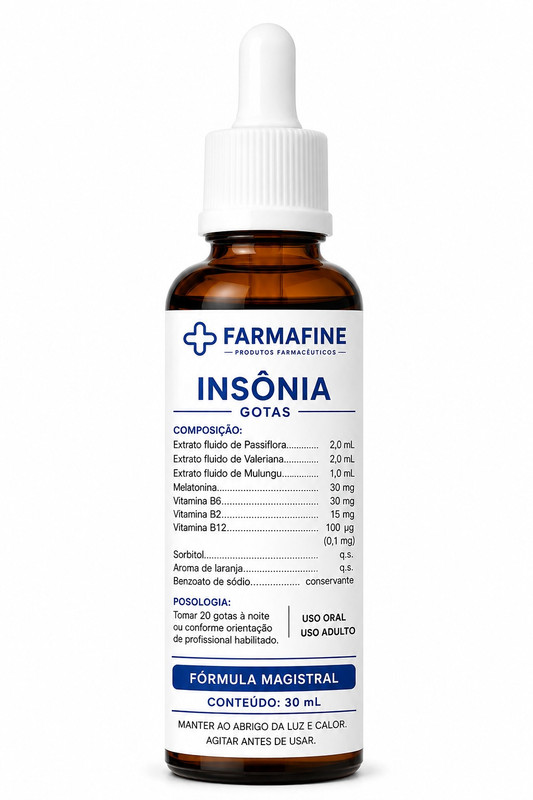 Fórmula para Insônia Farmafine — 1 frasco