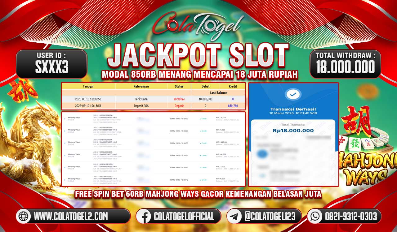 JACKPOT SLOT GACORR!!