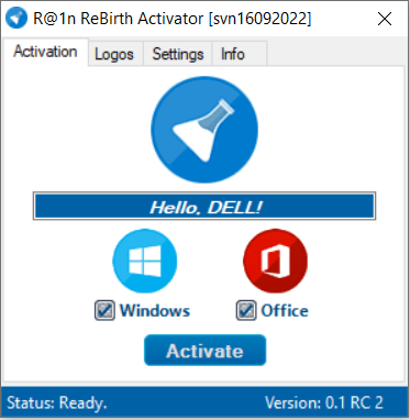 R@1n ReBirth Activator 0.1 Final