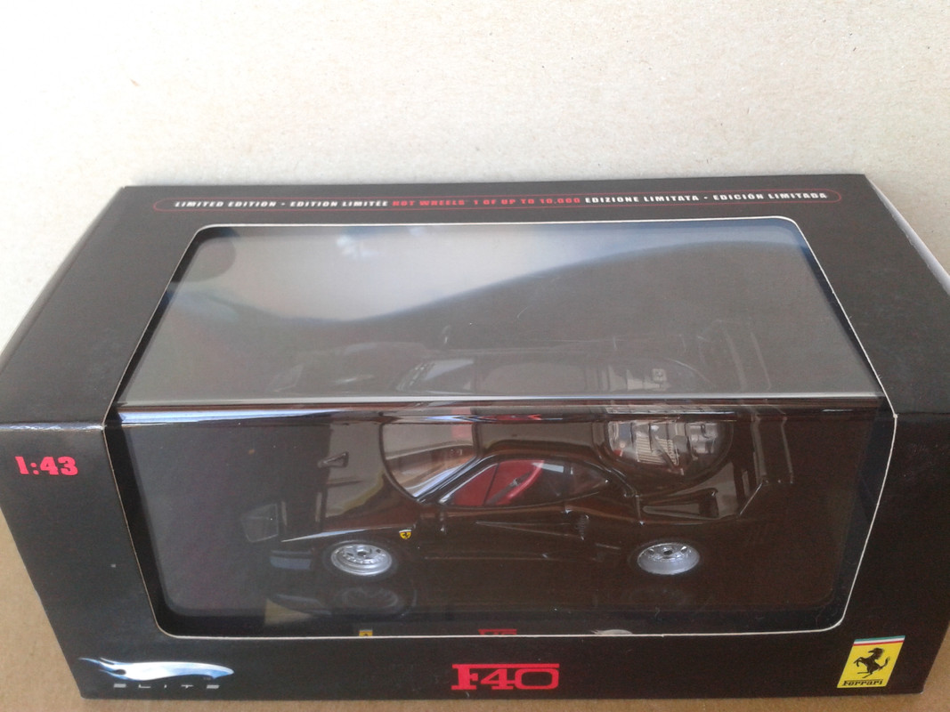1987 Ferrari F40 (Hot Wheels Elite) (1)