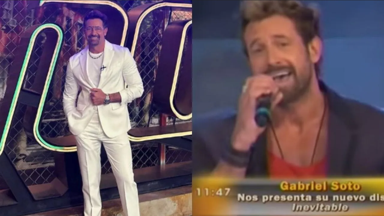 Gabriel Soto vuelve a cantar en vivo y otra vez se convierte en la burla; así fue