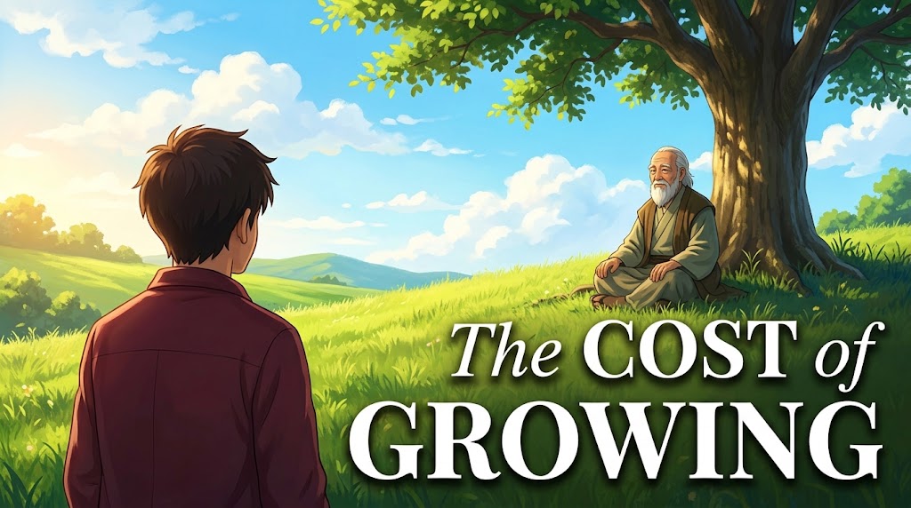 AI-generated example result for the youtube-thumbnail prompt: Anime Style YouTube Thumbnail AI Prompt #179 – Single-Scene Composition