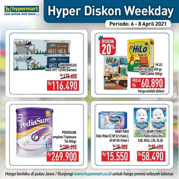 Katalog Promo Hypermart 6-8 April 2021 
