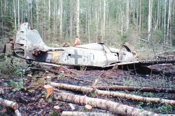 Fw 190 trouvé dans les bois en Russie Zzzzzzzzzzz