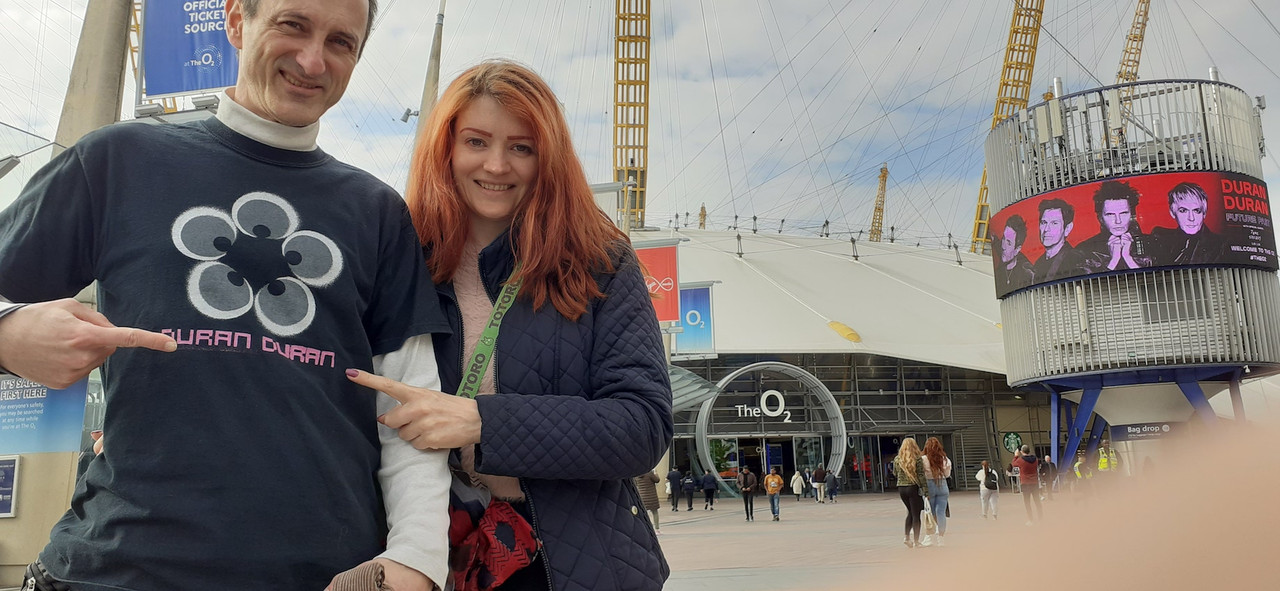 KONCERT: DURAN DURAN – FUTURE PAST TOUR, The O2, London, 2.5.2023. [Tihoni i Iva Brčić]