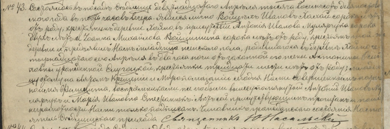 N FELIKSA CHACHAJ 1898