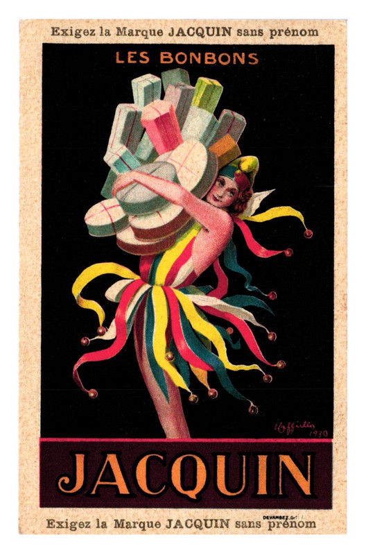 Réclame Bonbons Jacquin