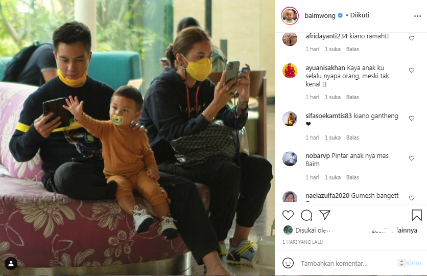 Baim Wong, Kiano Tiger Wong, Paula Verhoeven