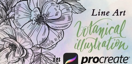 Botanical Illustration – Line Art in Procreate