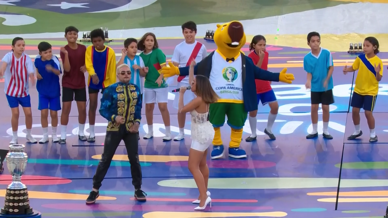 Anitta & Pedro Capó - 2019 Copa América Final,7 July 2019(FEED-1