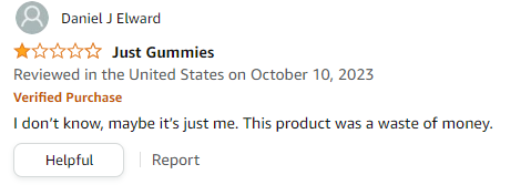 Blissful Aura CBD Gummies Customer Reviews and Shark Tank Scam 32 amazon review 2