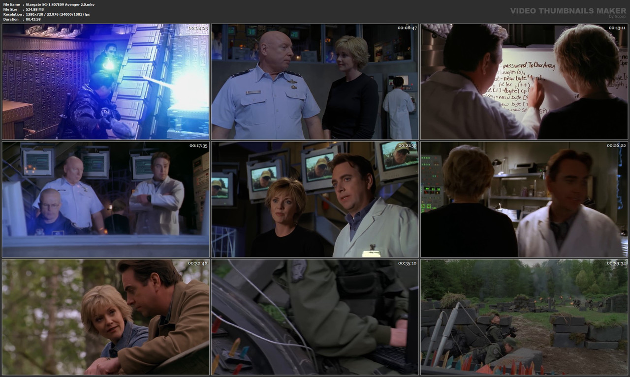 Stargate SG-1 S07E09 Avenger 2.0.mkv
