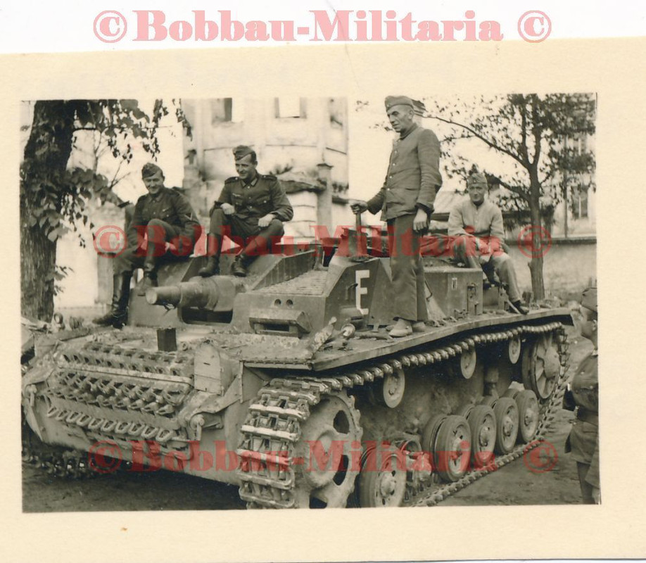 Russland 1941 Sturmgeschütz STUG III mit fehlender Laufrolle Ken